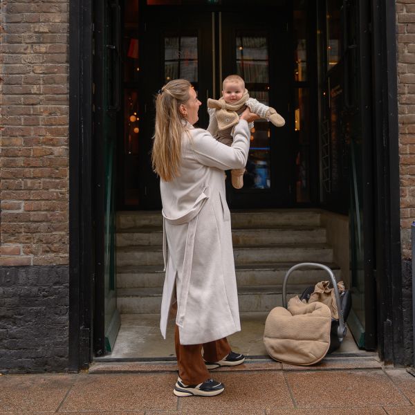 Sjaal Teddy Fleece Beige