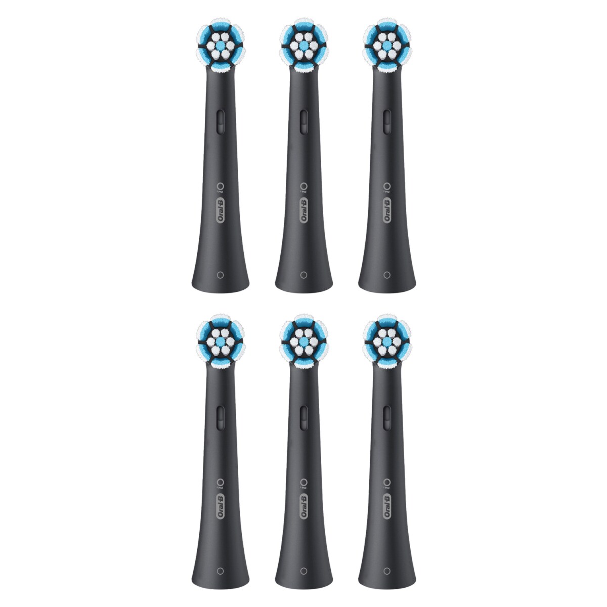 Oral-B iO Sanfte Reinigung Aufsteckbürsten, 6 Stück