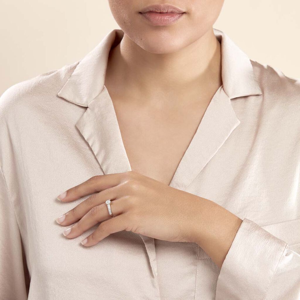 Bague Praya Or Blanc Diamant