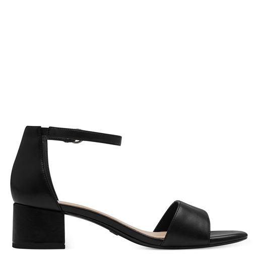 Tamaris Højhælede Sandaler, Black Matt, 39