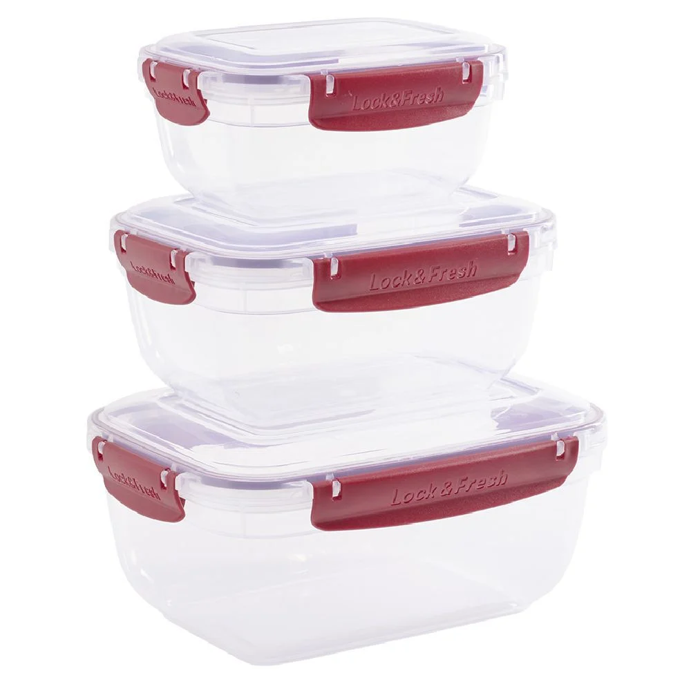 Boîte alimentaire x3