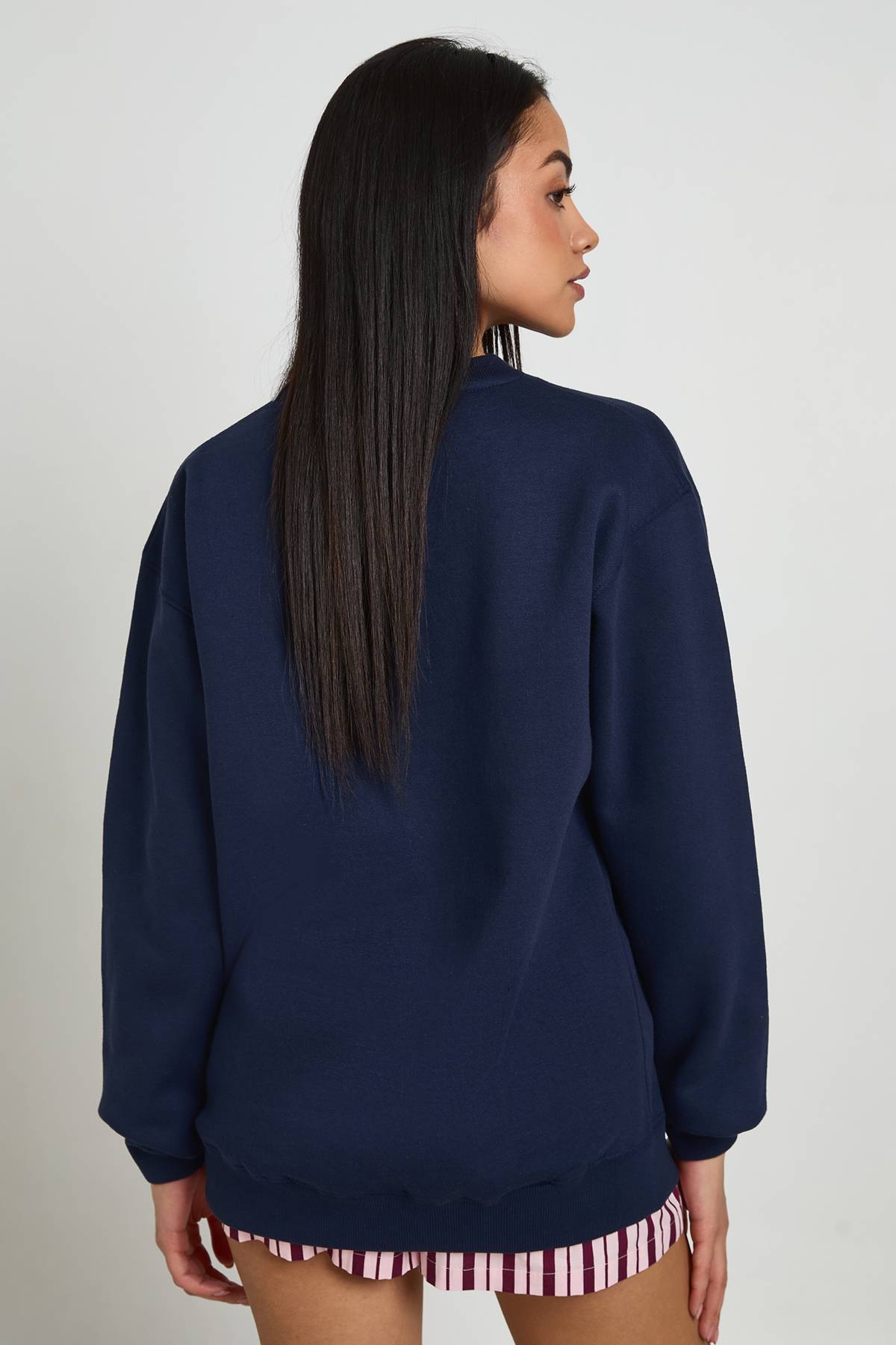 boohoo Sweat-shirt Imprimé Brooklyn Effet Délavé