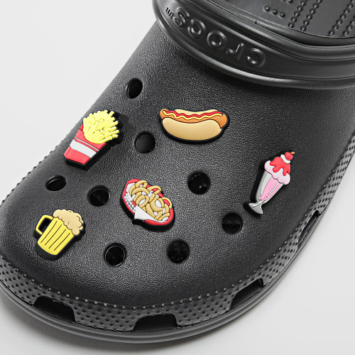 Lot De 5 Clips Jibbitz Fast Food