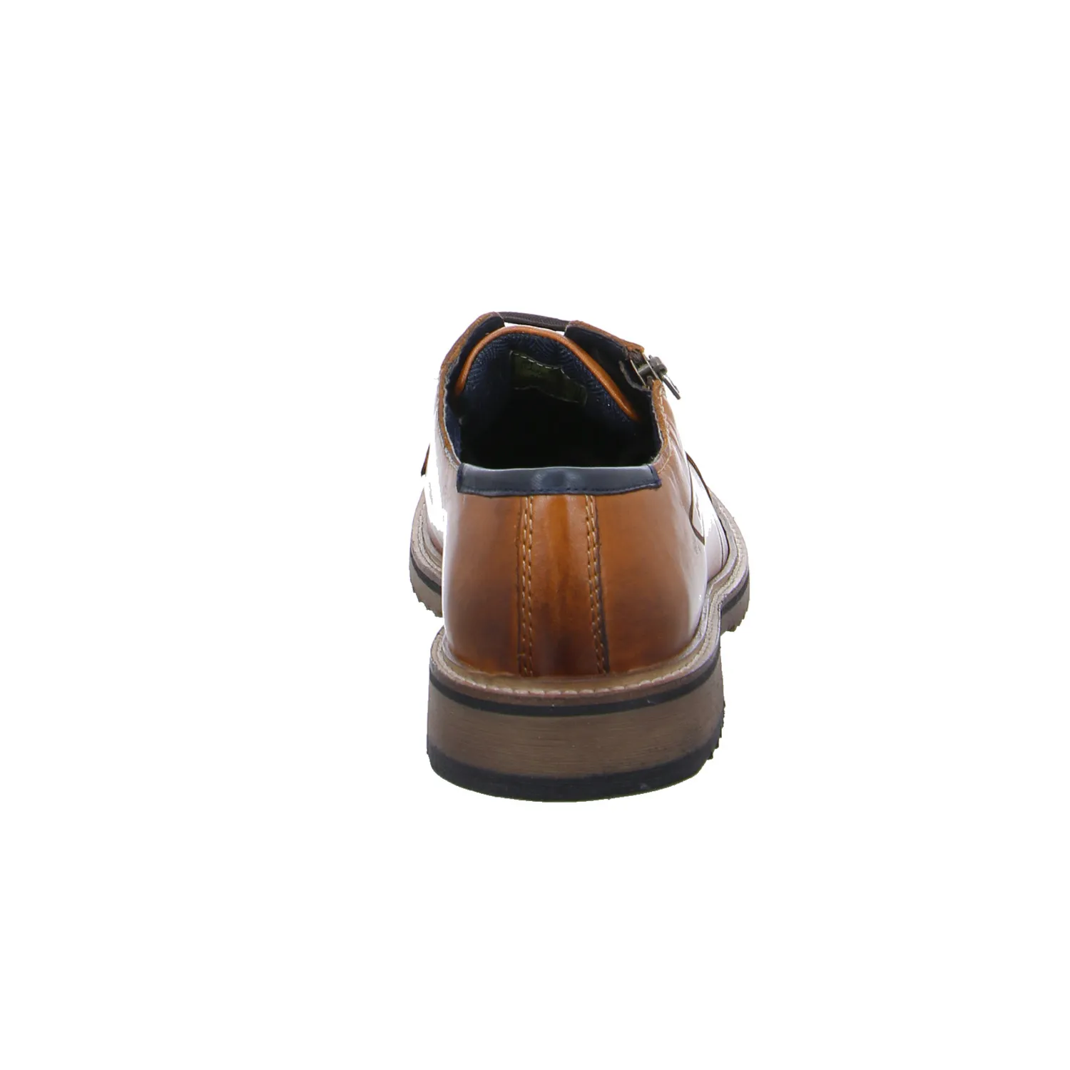 BUGATTI SHOES Halbschuh Cognac Leder