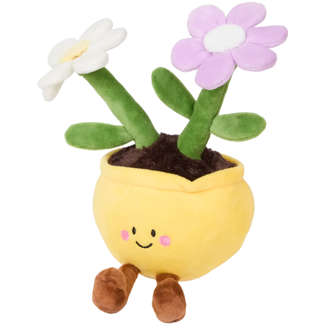 Pluche knuffel fruit/bloem 20 cm | diverse varianten