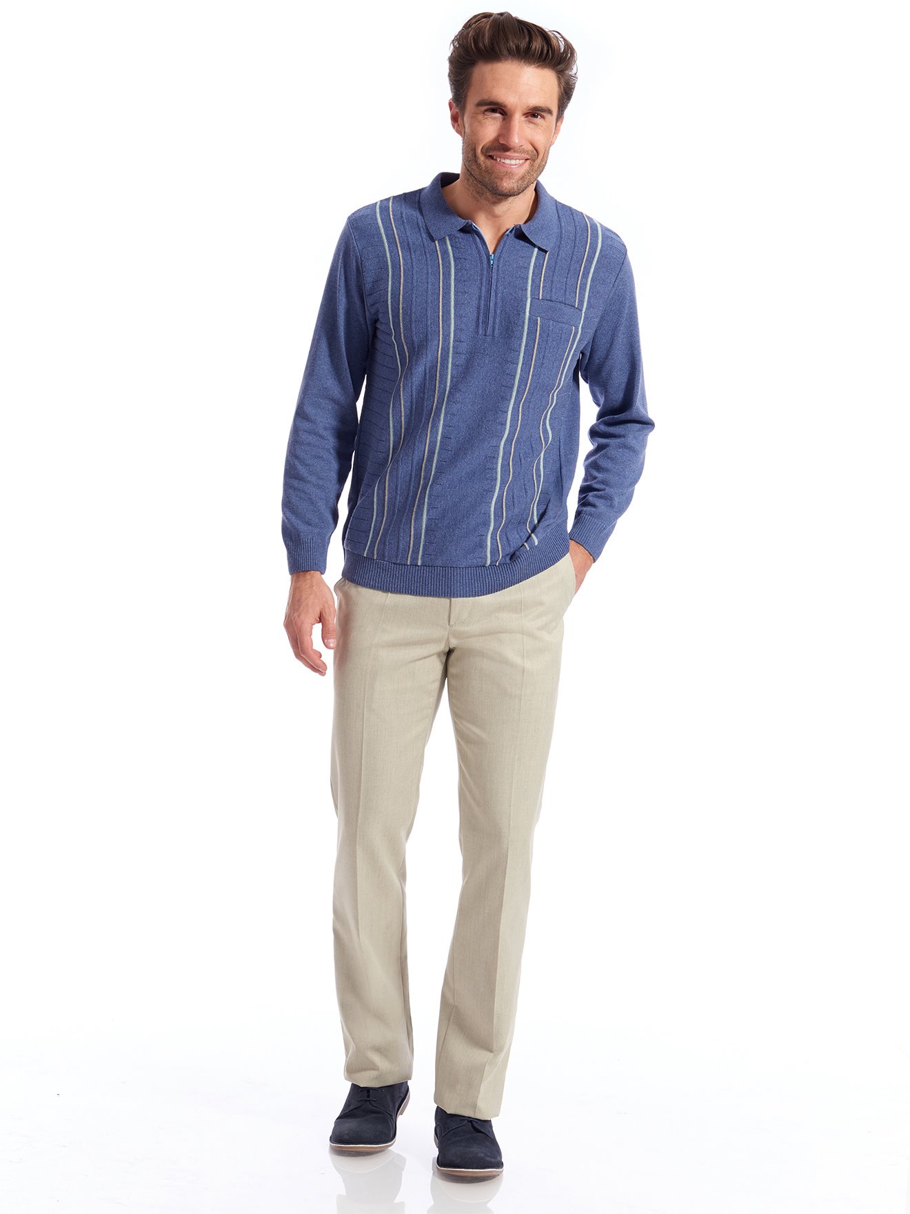 Polo manches longues