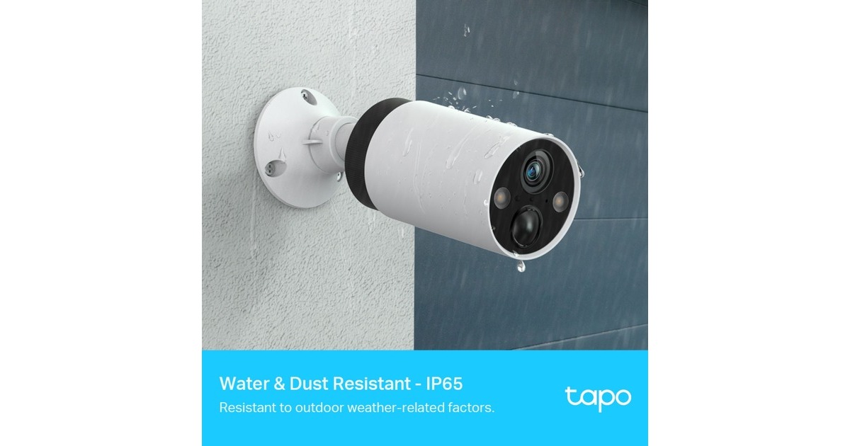 TP-LinkTapo C420S1 beveiligingscamera  (Wit, 2K QHD, IP65)