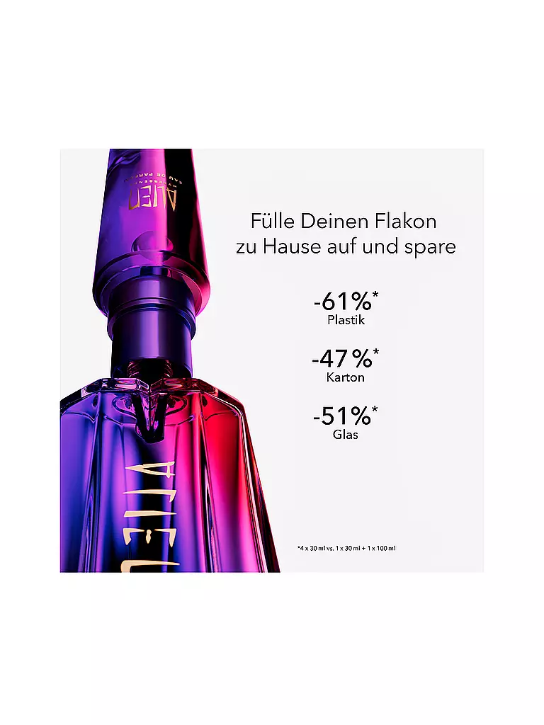 MUGLER Alien Hypersense Eau de Parfum 100ml Nachfüllflakon keine Farbe
