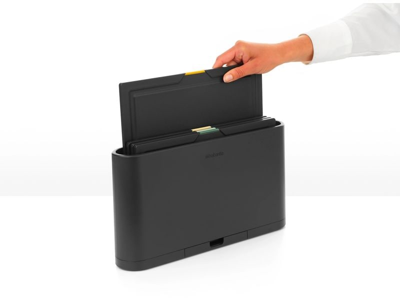 Brabantia Schneidebrett Tasty   4 Stück, Grau, 21 cm  x 30 Küchenbrett