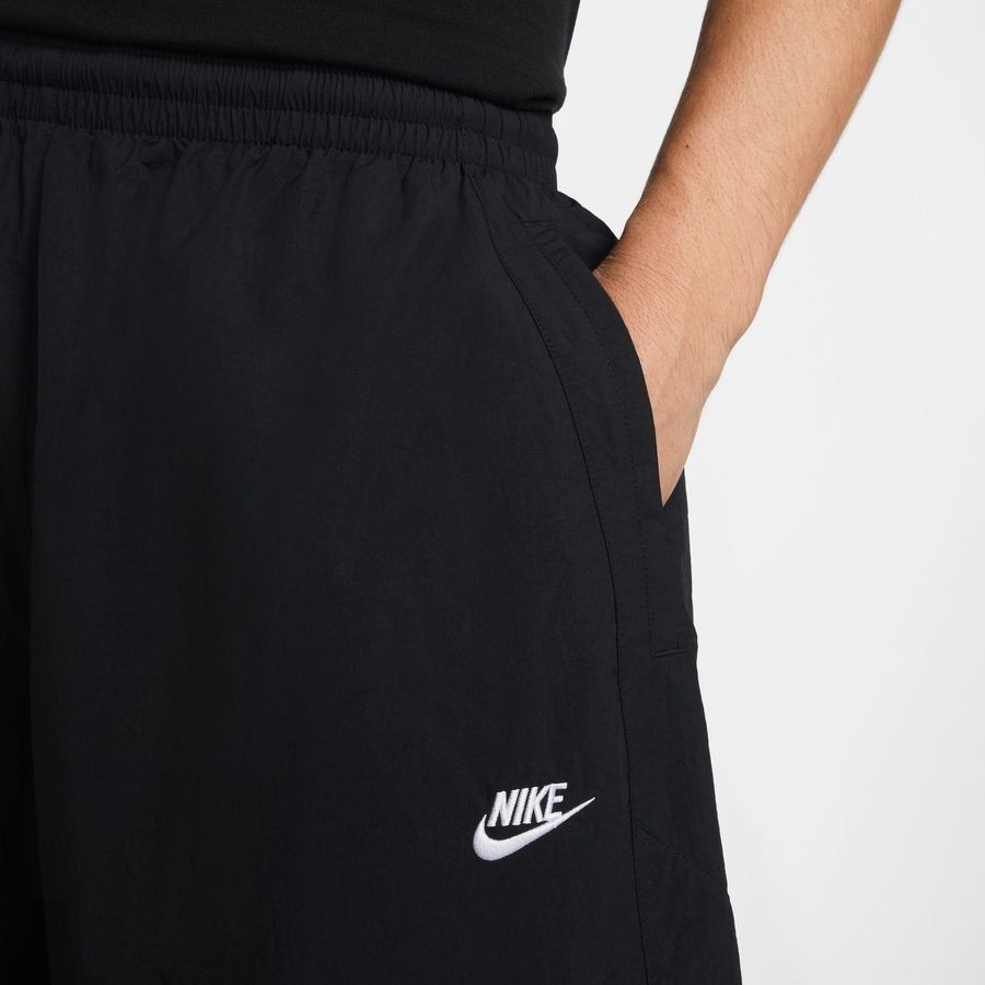 Nike Bas de Survêtement Club Woven Oversized - Noir/Blanc