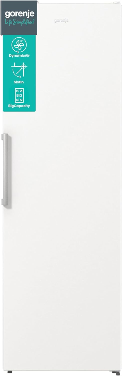 Gorenje R 619 EEW5Kühlschrank / 185cm / Umluft-Kühlsystem/Schnellkühlfunktion/Kühlteil 398 Liter/weiß