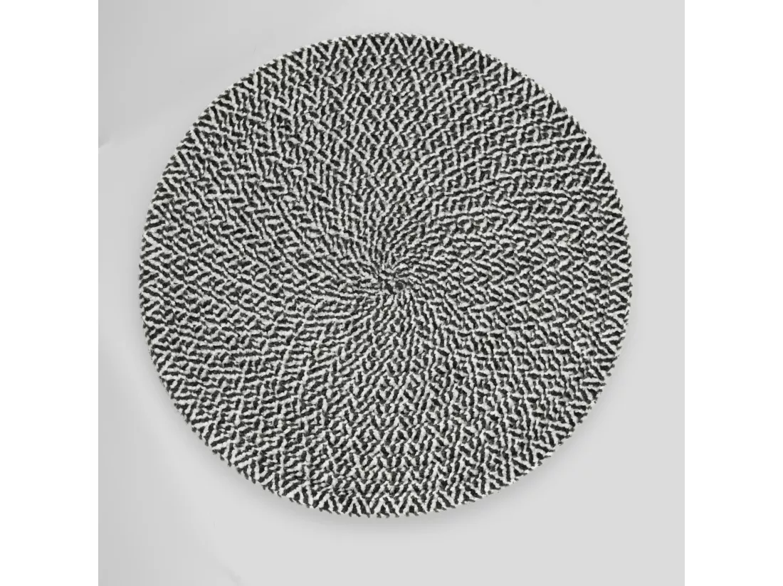 Set de Table Décoratif Tabita en Polyester - Gris Foncé 38 cm