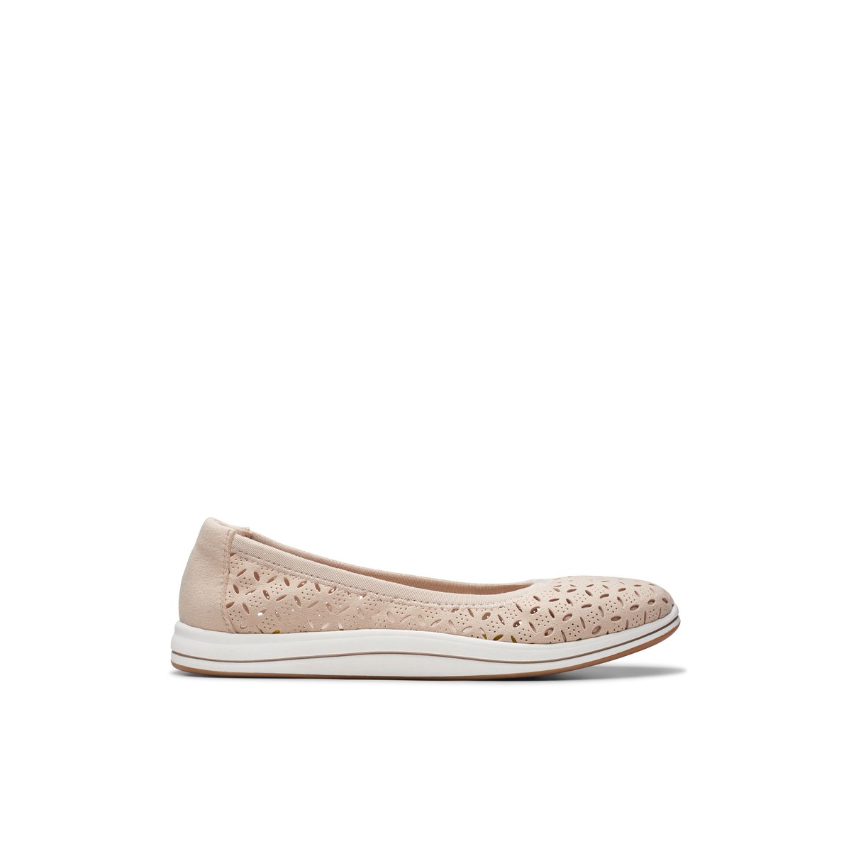 CLARKS-Breeze_roam-Ballerine - Talon plat - Autre Beige