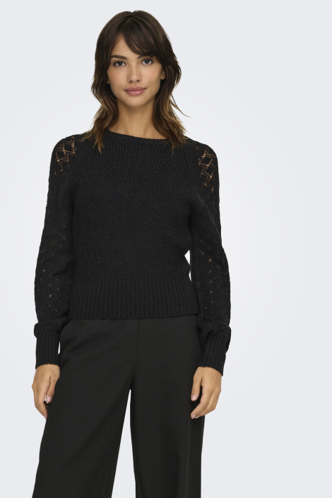 Only zwarte dames trui