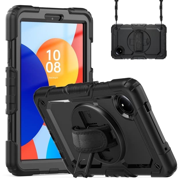 SKALO Xiaomi Redmi Pad SE 8.7 Armor 360 håndtag skulderrem+Skærmbeskyttelse Cover