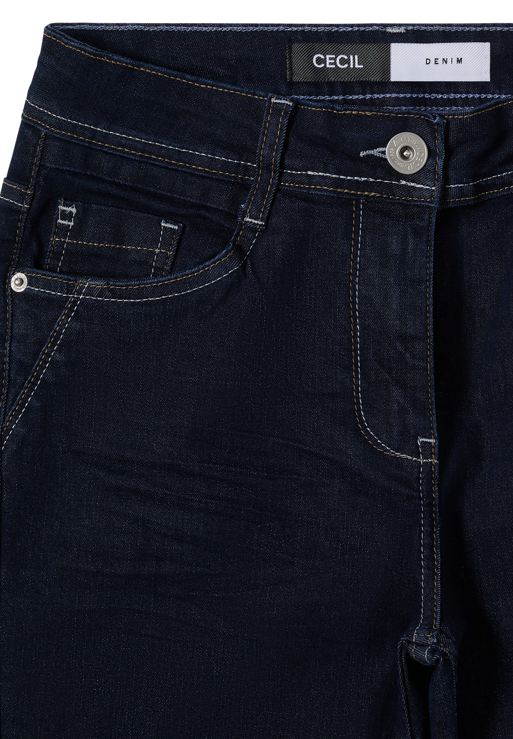 Cecil Straight-Jeans »Style Toronto« in Slim Fit und mit mit Stretch