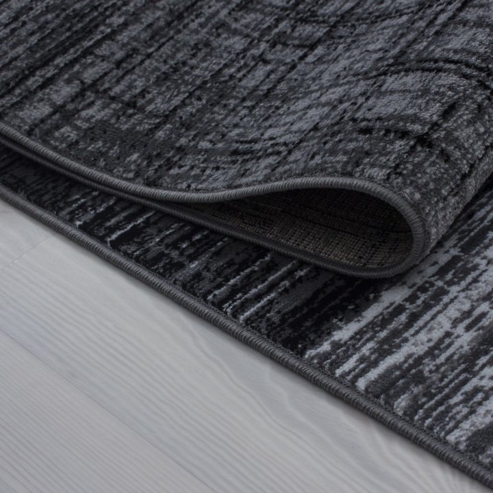 Modern  vloerkleed - Plus Zwart 8001 | Ruim assortiment