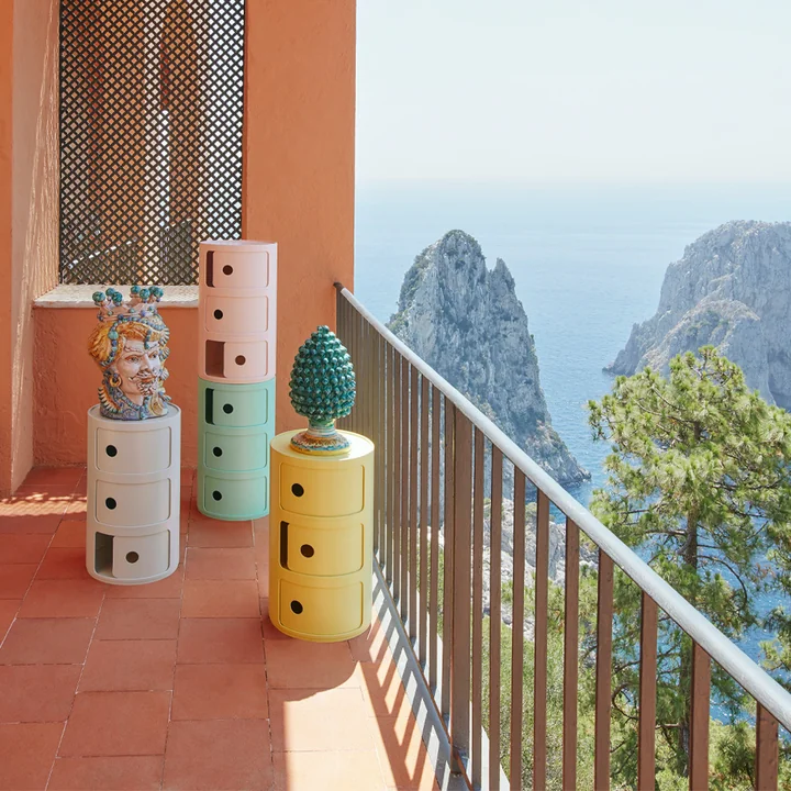 Kartell - Componibili Bio 5970, rosa