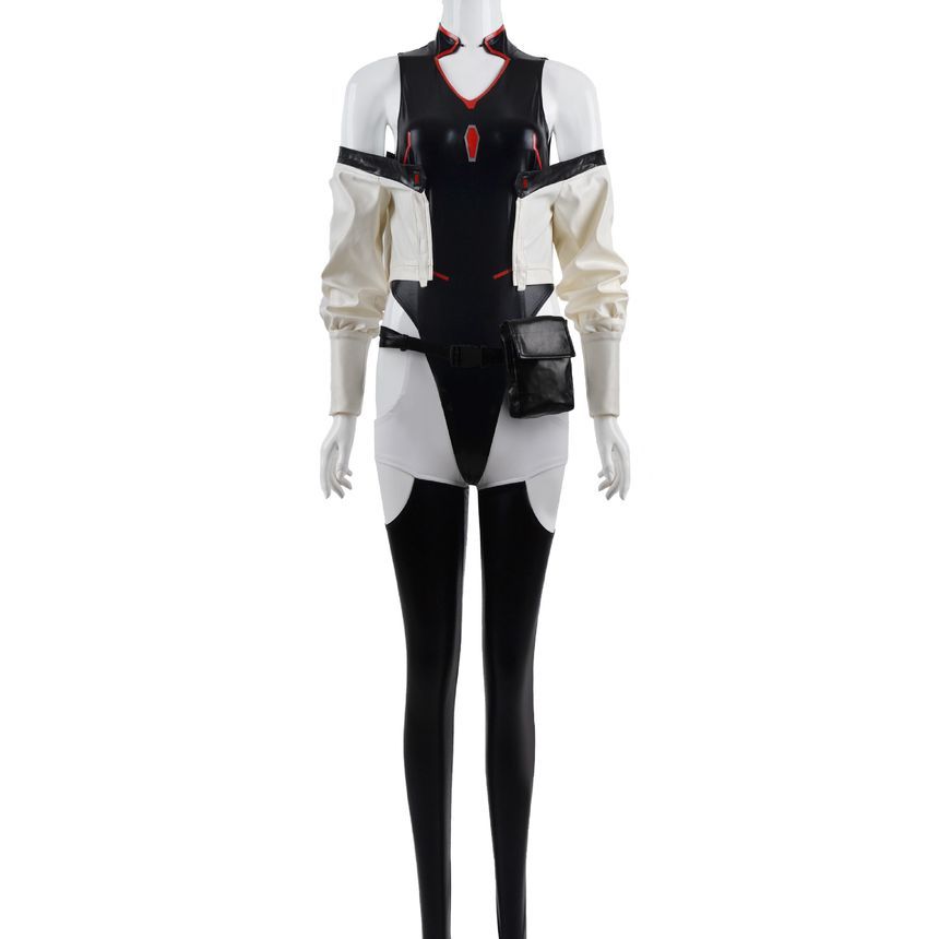 Custaplayu - Cyberpunk: Edgerunners Lucyna Kushinada Cosplay kostuumset / pruik