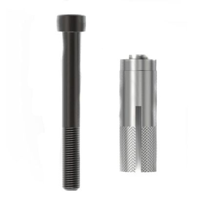 Support Rétroviseur Rizoma adaptateur BS809 pour rétroviseur CUT EDGE - Noir