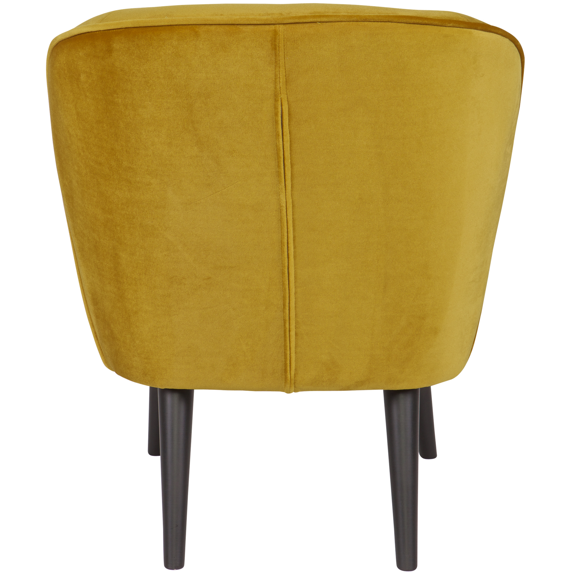 Fauteuil Sara Sara Fauteuil - Fluweel - Oker