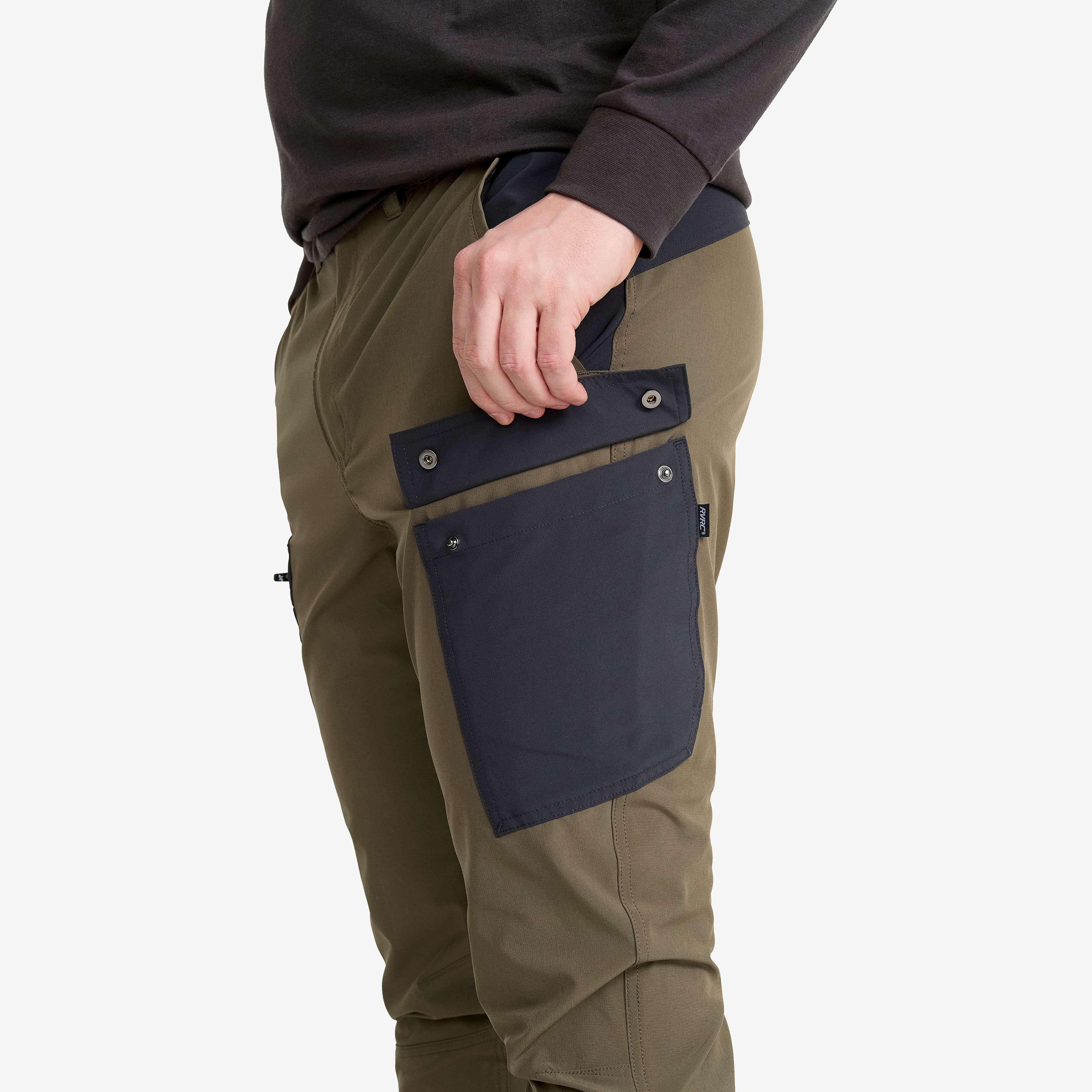 Verge Stretch Cargo Pants Herre Light Moss Gray/Anthracite