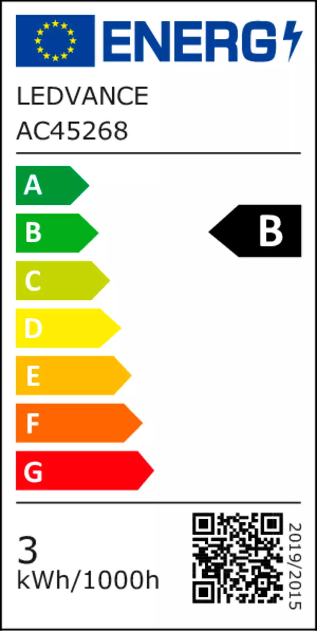 LED-Kerze E14/2,5 Watt/Energie B