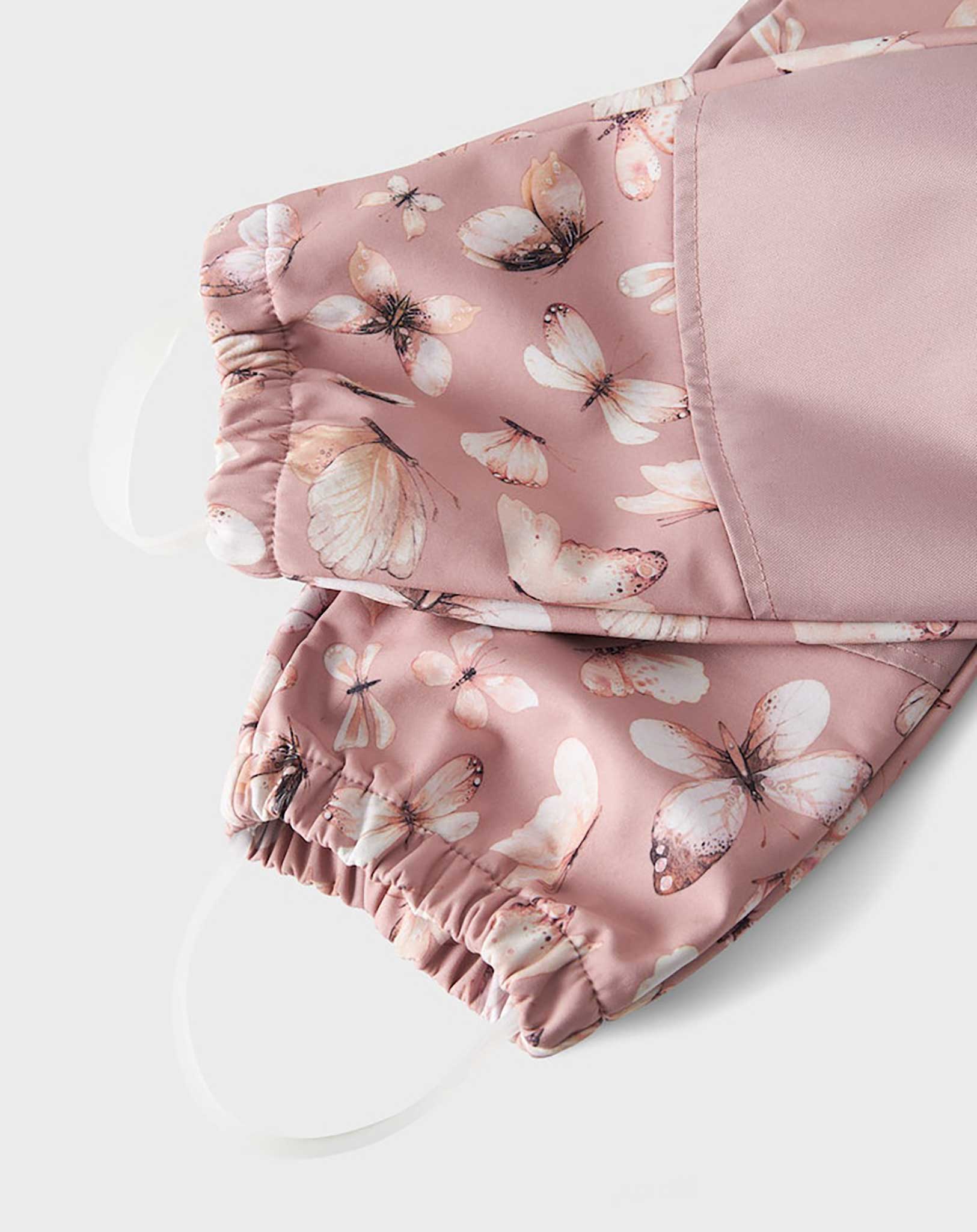 Softshell-Overall NMFALFA08 SCHMETTERLINGE in deauville mauve