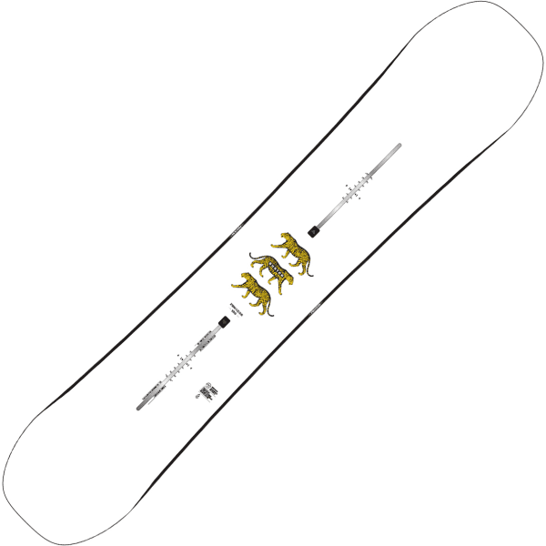 Planche de snowboard BURTON PROCESS YELLOW