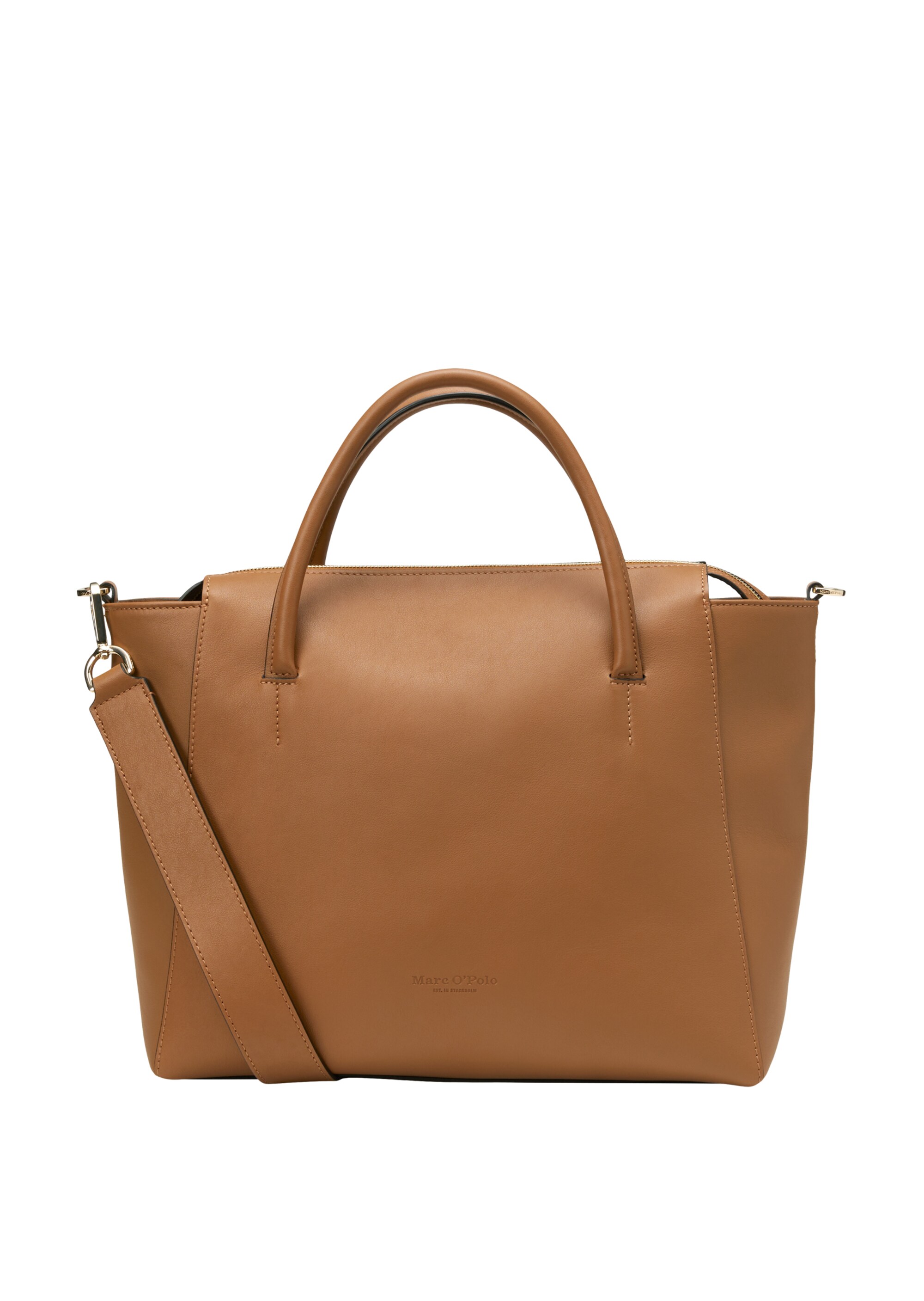 Shopper medium aus softem Veloursleder