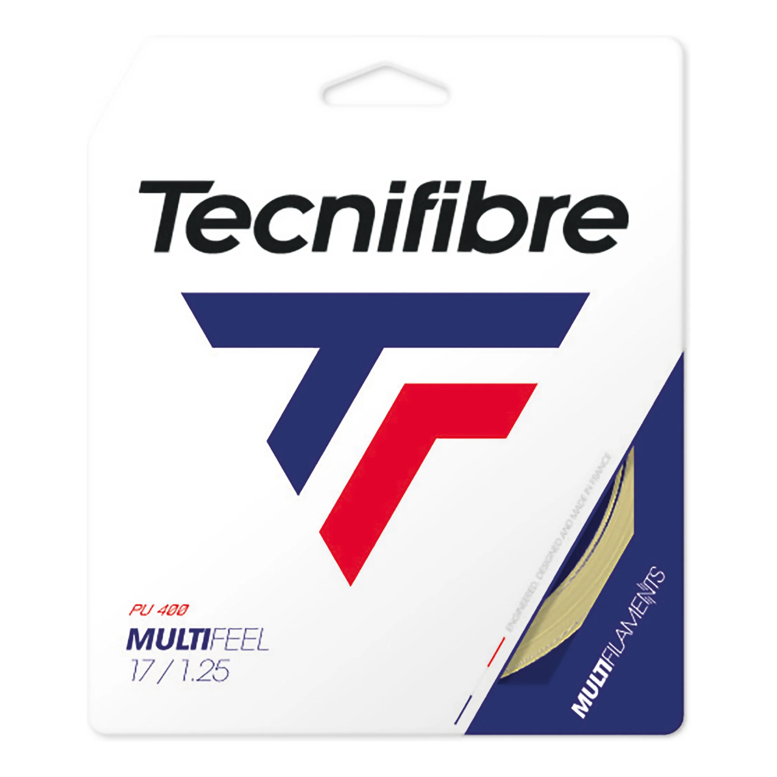 Tecnifibre Multifeel 12m Cordage En Garniture - Écru