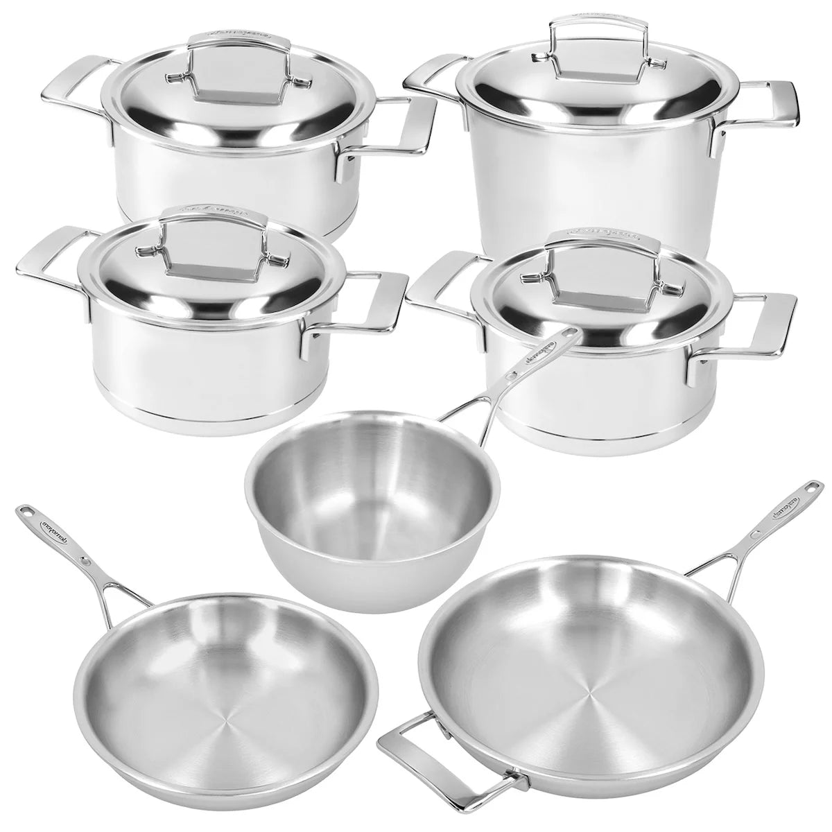 Demeyere Silver 7 pannenset 7 delig   Gratis pasta inzet 24cm