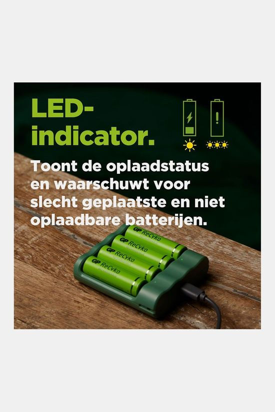 GP Batteries GP Batteries USB Battery Charger B421 4X Recyko AA 2100 mAh