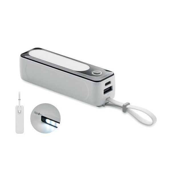 GiftRetail MO2178 - POWLIGHT Powerbank 5000 mAh avec COB