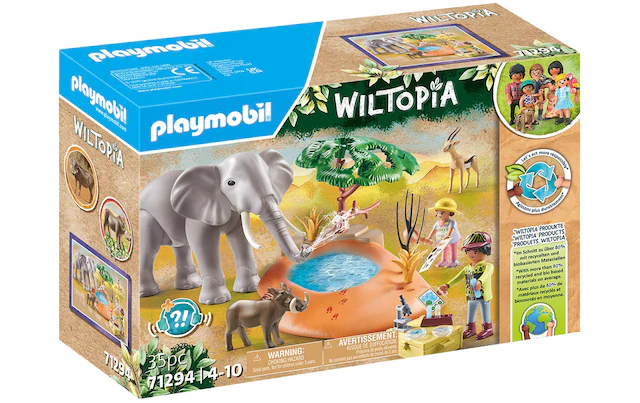 Playmobil® Spielbausteine »Wiltopia Spritztour zum Wasserloch 71294«