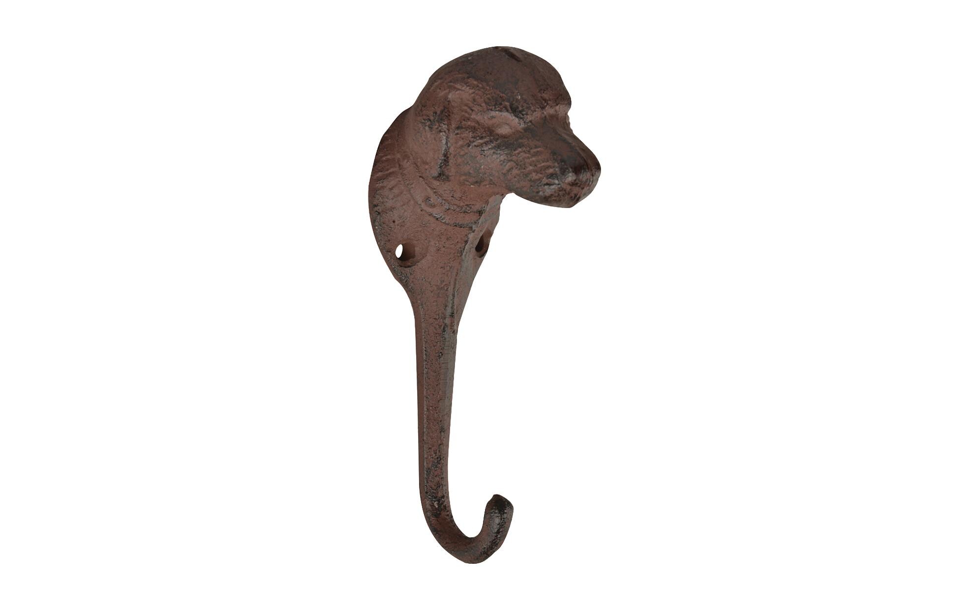 Wandhaken Haken Hund, BraunWandhaken für den Aussenbereich