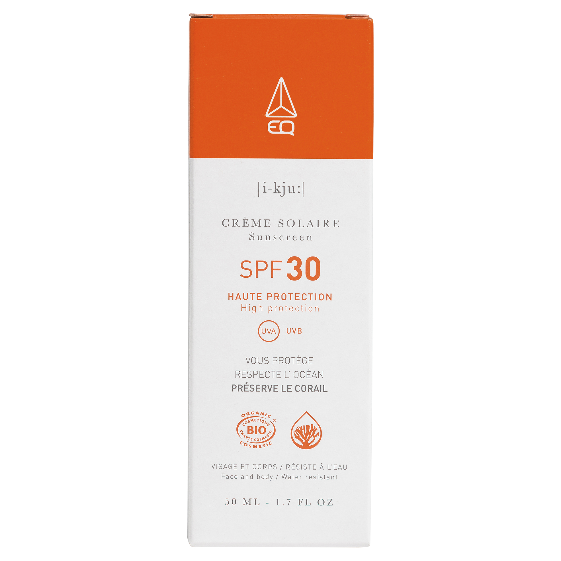 EQ LOVE Creme solaire SPF 30 50 ml