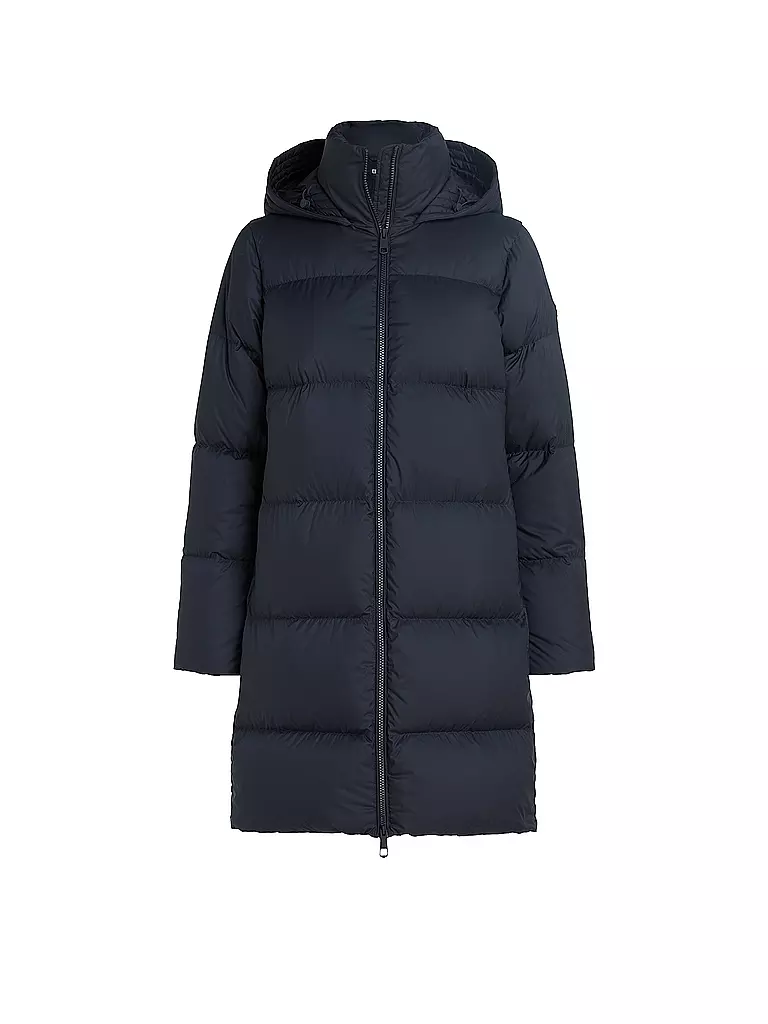 TOMMY HILFIGER Daunensteppmantel dunkelblau