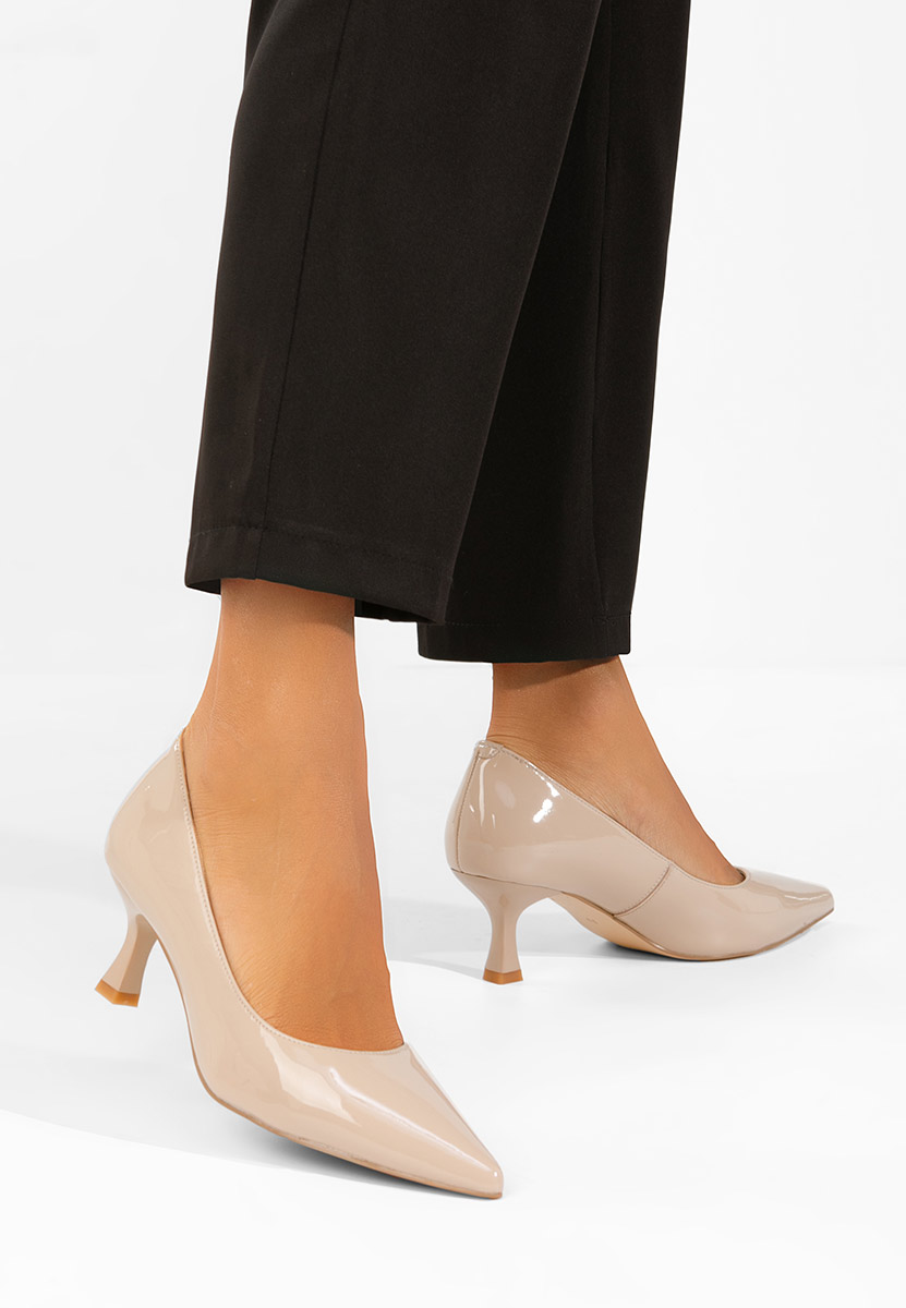Chaussures pour femme en cuir nude Briettea V2