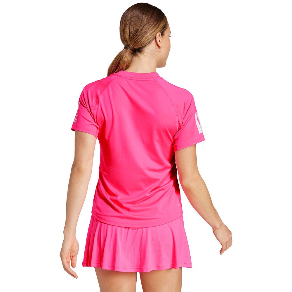 adidas Club 3-Streifen Tennis Climacool T-Shirt Damen lucid pink