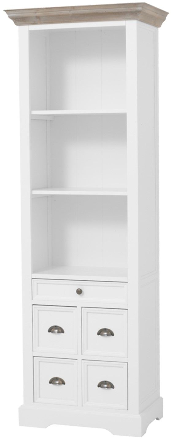 Boekenkast Fleur  B66 x D40 x H191 cm