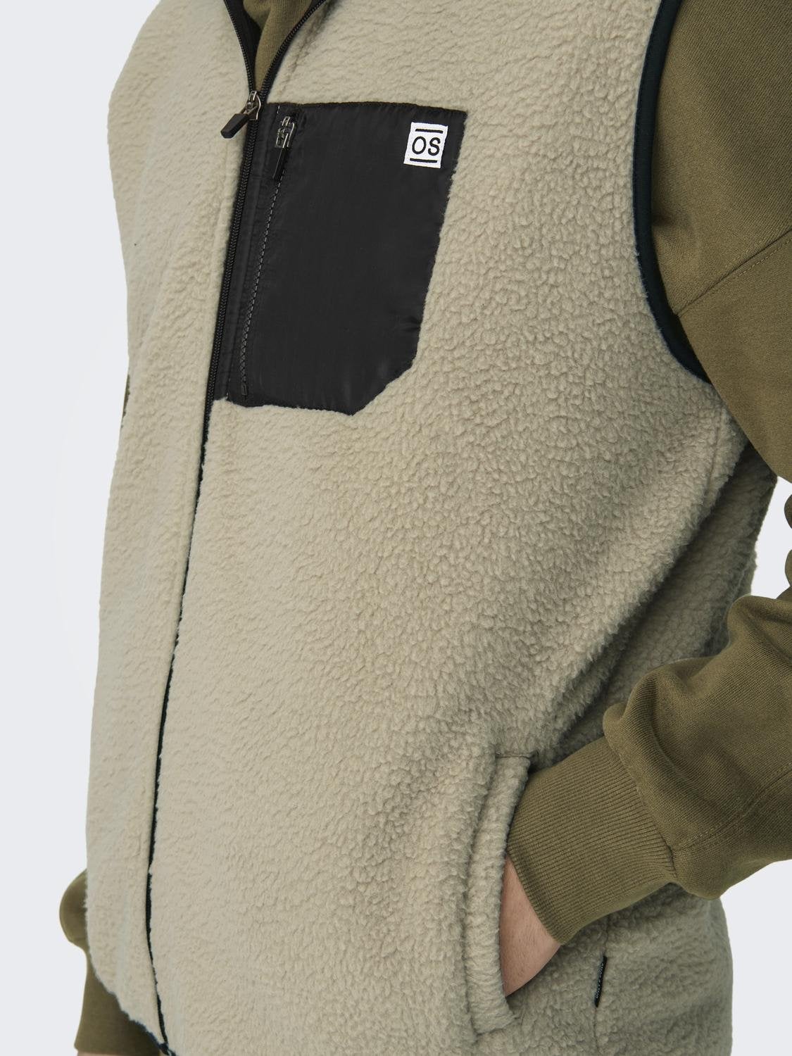ONSJUST Sweatshirt Silver Lining