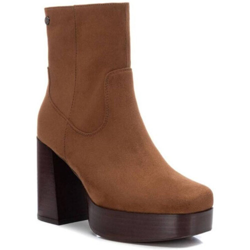 Xti - Botín tacón -142188 camel para mujer Otros