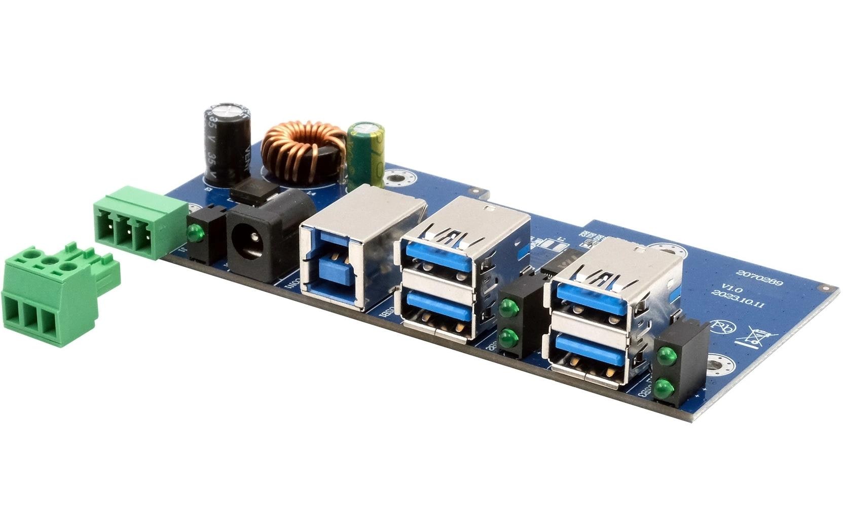 USB-Hub EX-11244HMS-PL4-Port USB 3.2 Gen 1 HUB-Platine mit 15KV ESD Schutz