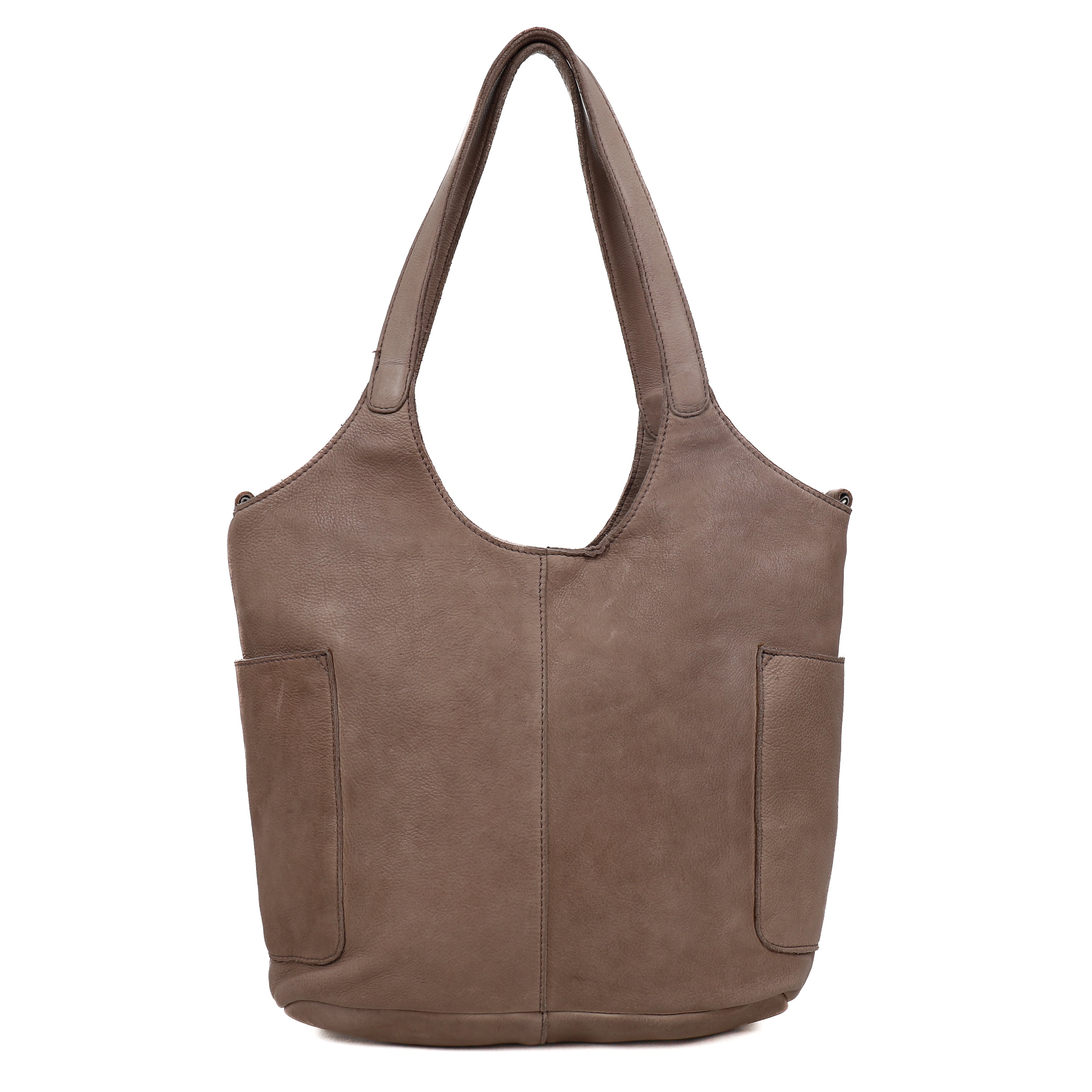 Hand-/schoudertas 'Diede' taupe Taupe