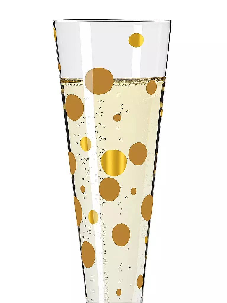 RITZENHOFF Champagnerglas Goldnacht Champus #41 Andrea Arnolt 2024 gold
