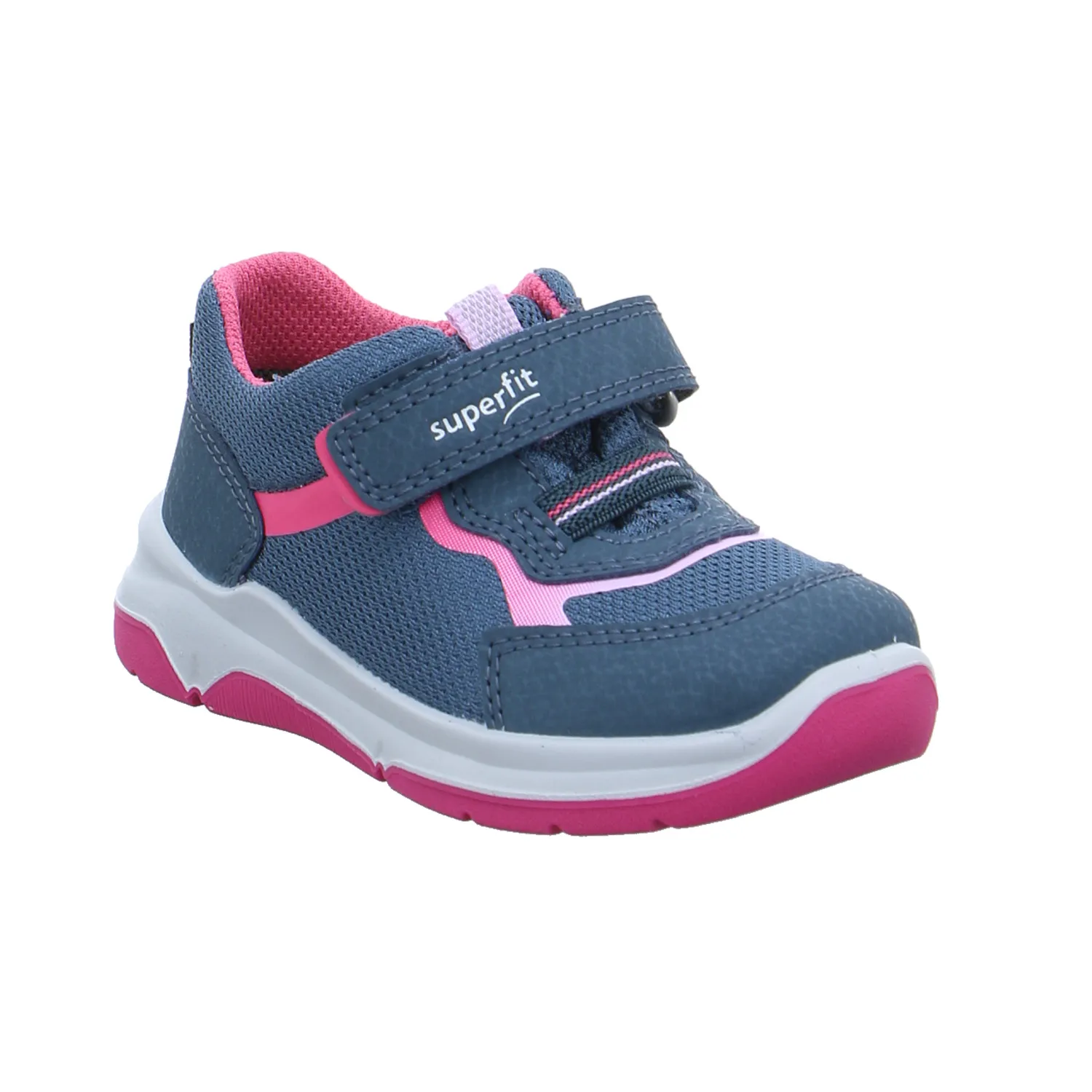 SUPERFIT Baby-Sport-Bottine Blau Textil  Bottine