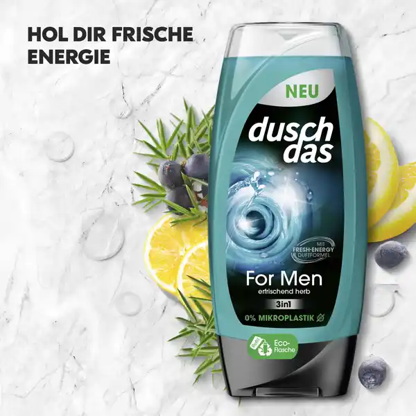 3-in-1 Duschgel & Shampoo For Men