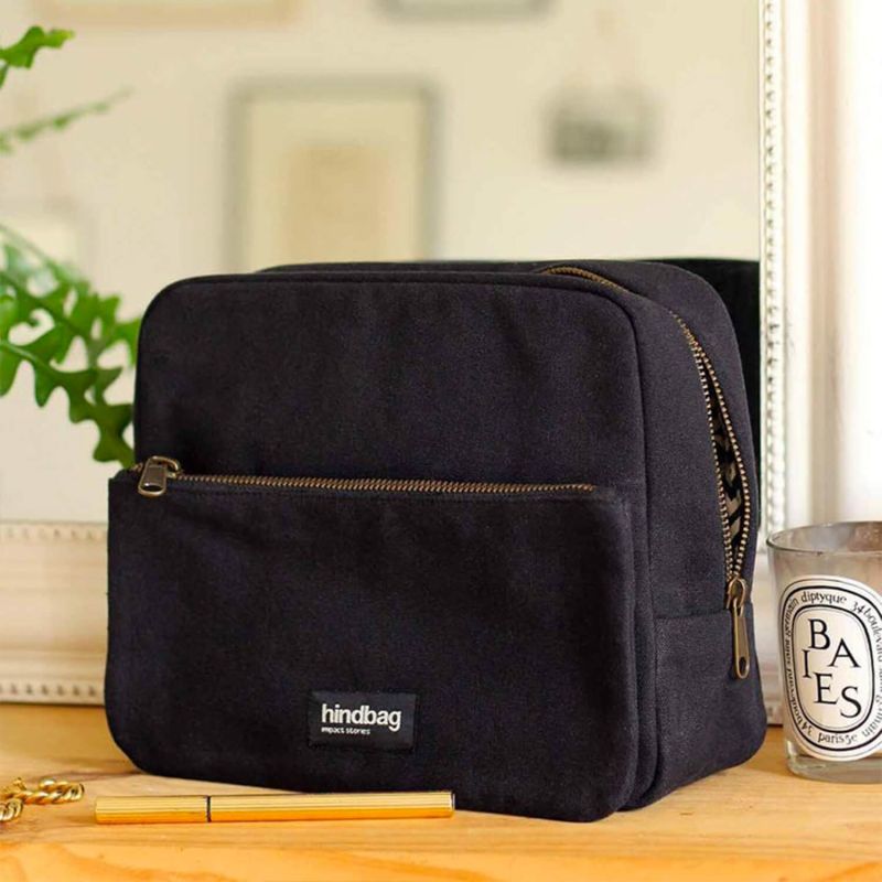Trousse de toilette Alix 25 cm Noir