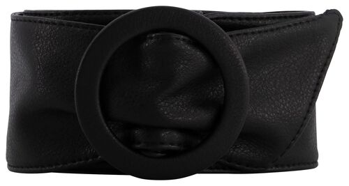 ceinture femme 7cm noir